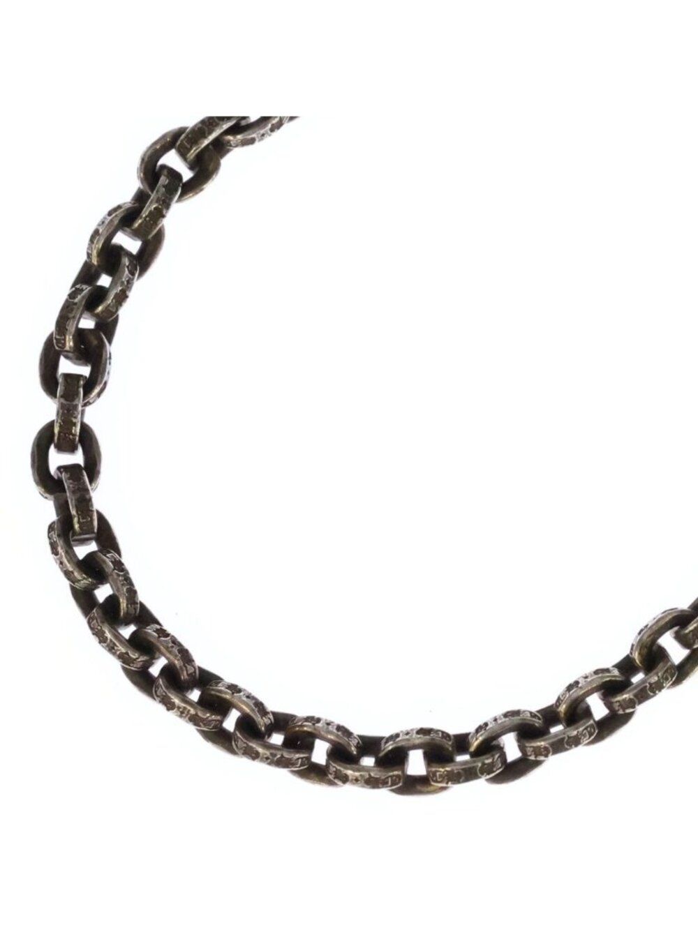 Chrome Hearts Paper Chain 24 Necklace Silver